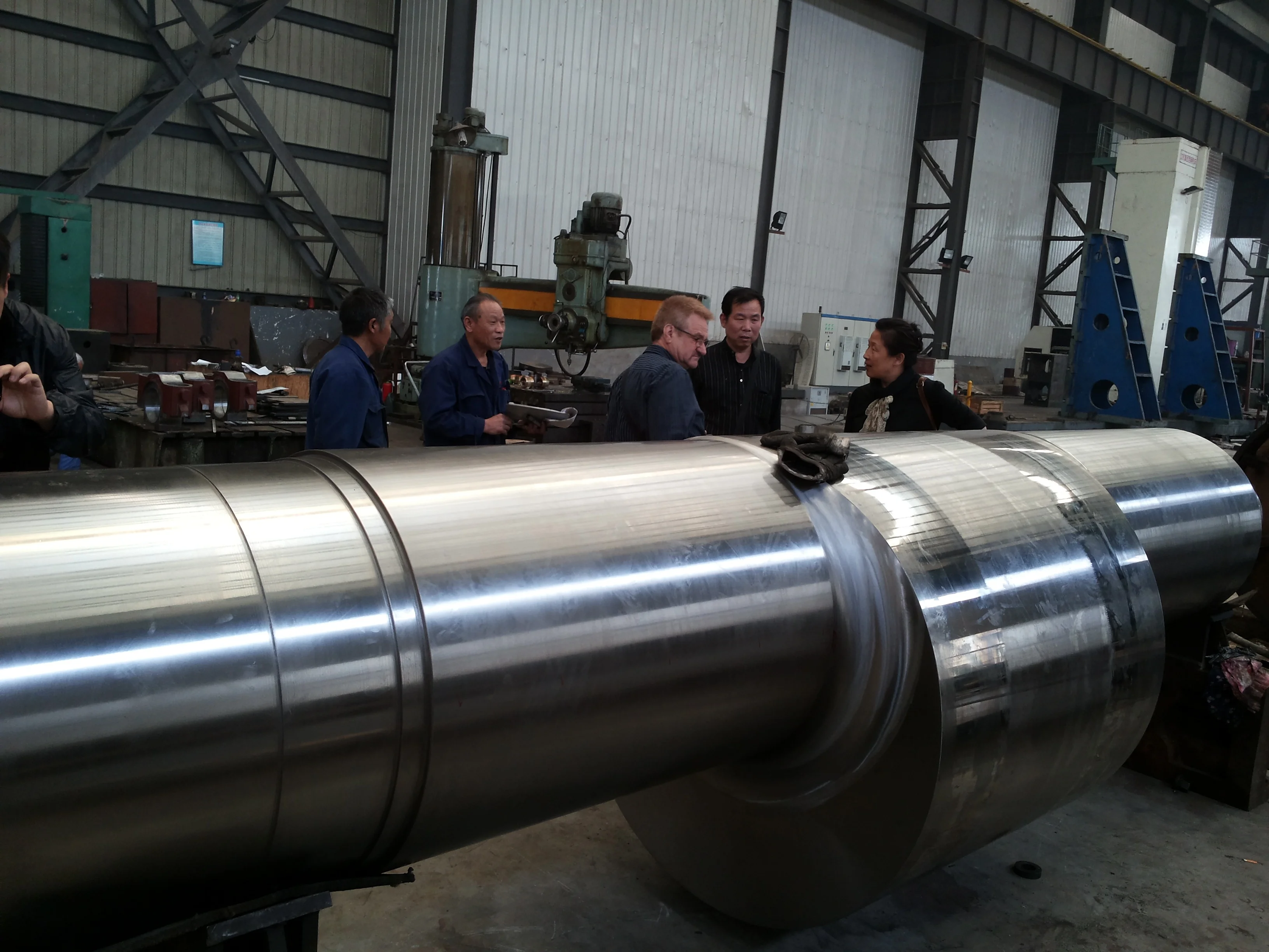 High Precision SCM440 Crank Shaft Crusher Eccentric Roller Shaft Stainless Steel Eccentric Shaft