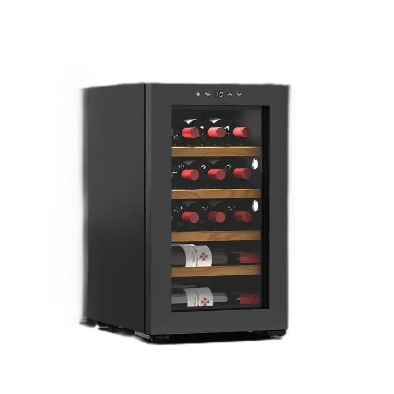 Single Door Beer Fridge Drinks Mini Refrigerators Glass Door Wine Cooler