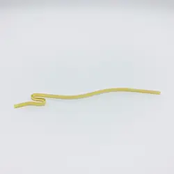 Wholesale yiwu wavy hairpin simple design plain hair pins iron copper metal hair chopsticks accessories for women girls