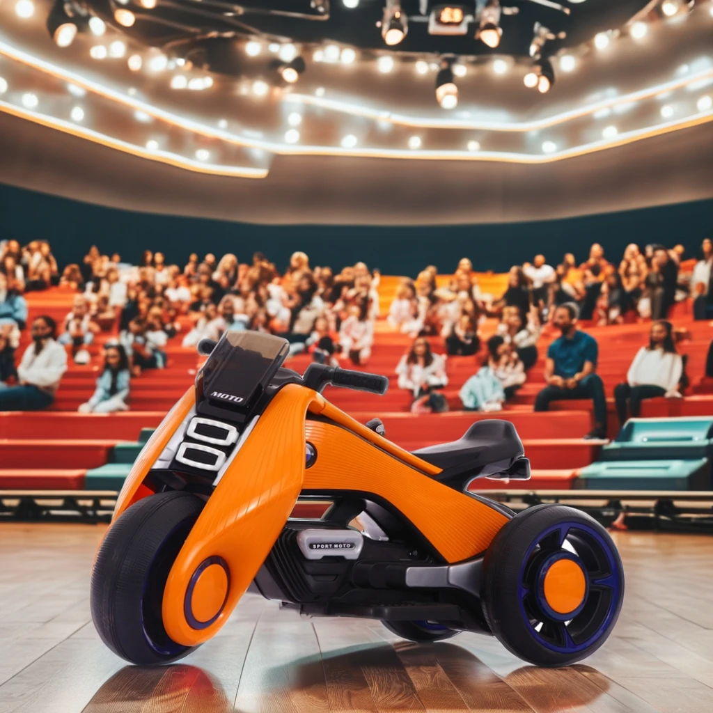 Lovely Kids Ride-on 6V 4.5A Electric Battery Motorcycle Unisex Plastic Toy with Music Player for 2-6 Years Old Girl