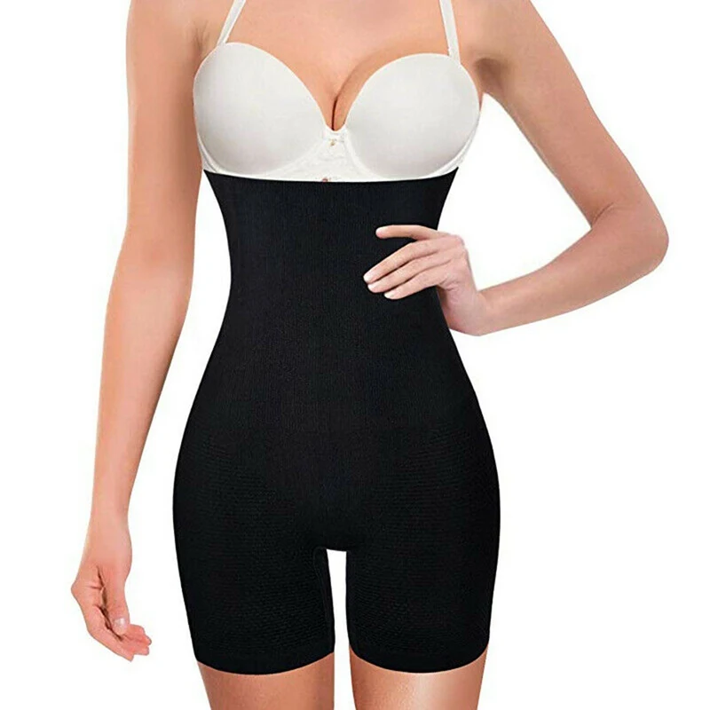 Plus Size High Waist Slim Weight Lose Seamless Shorts Briefs Body Shaping Corset Tummy Under Body Shaper