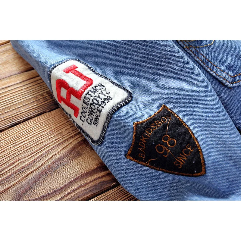 
Wholesale Denim Jacket Mens Slim Fit Japanese Style Teens Boys Denim Jeans Jackets and Coats 