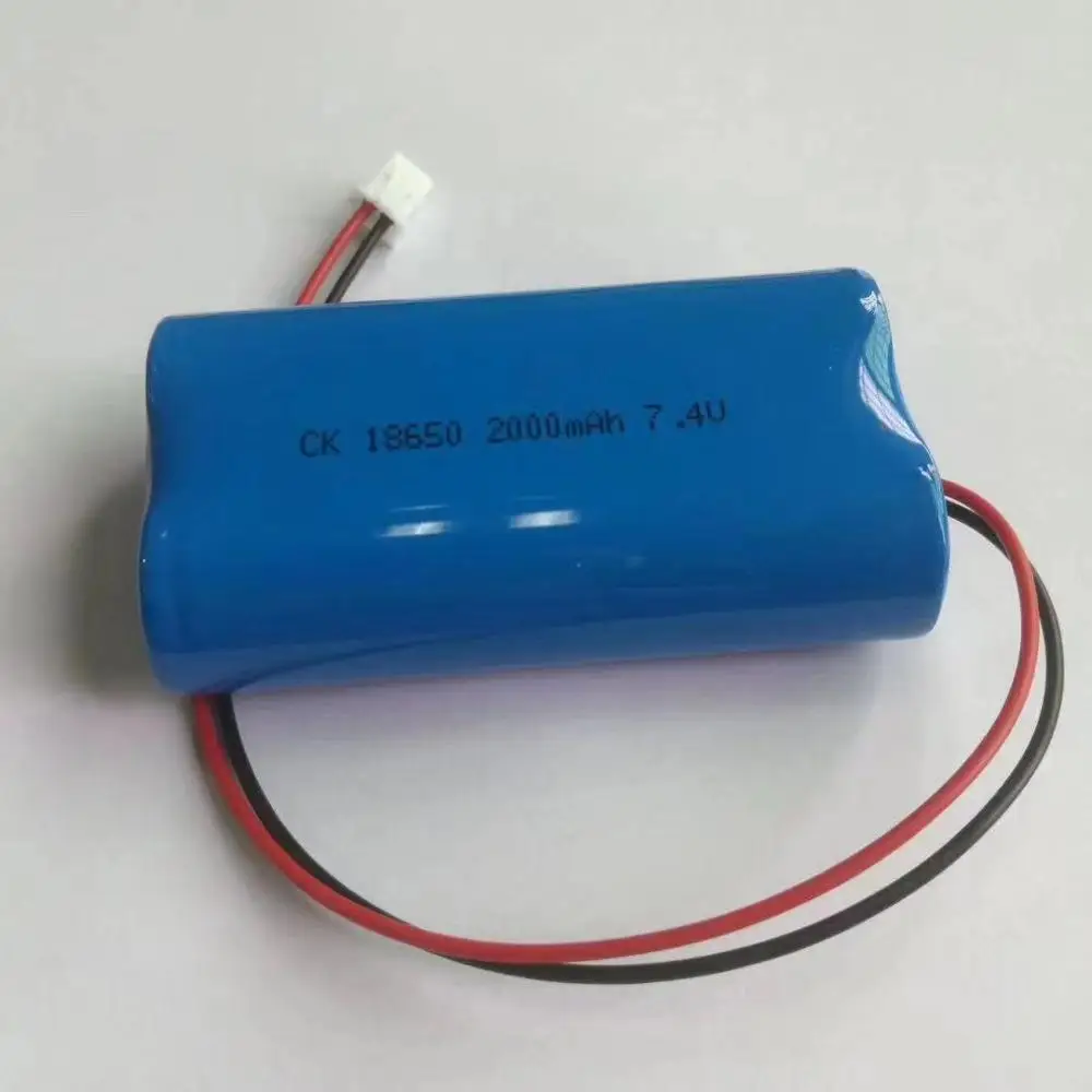 Nailing 18650 batteries li-ion rechargeable 7.4V 2000 mAh