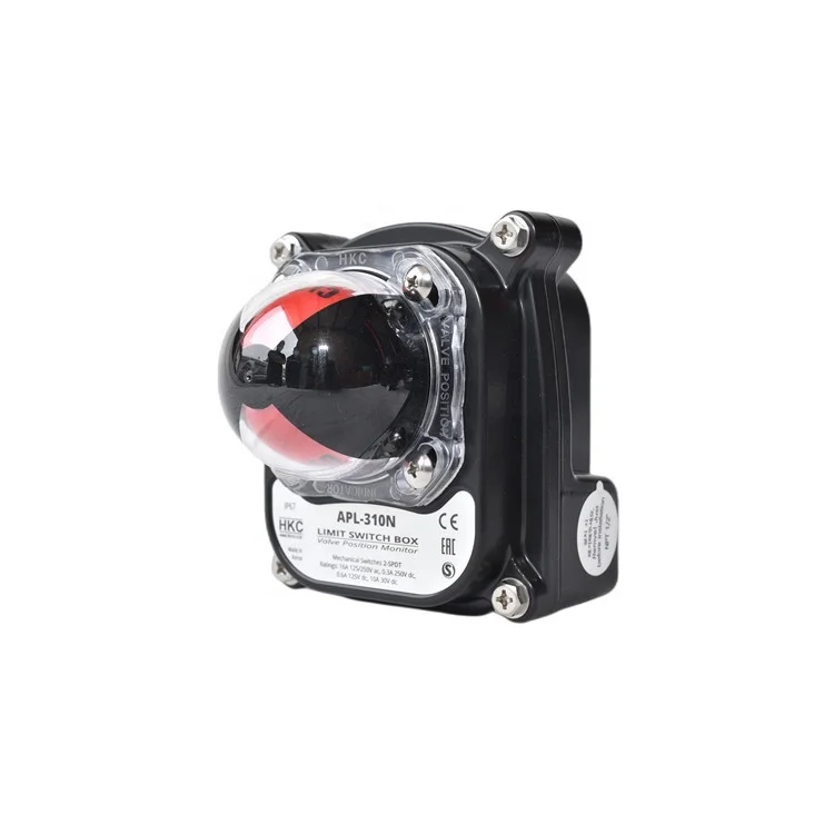 Apl-210 Ball Valve Position Indicator Limit Switch Box For Pneumatic Actuator