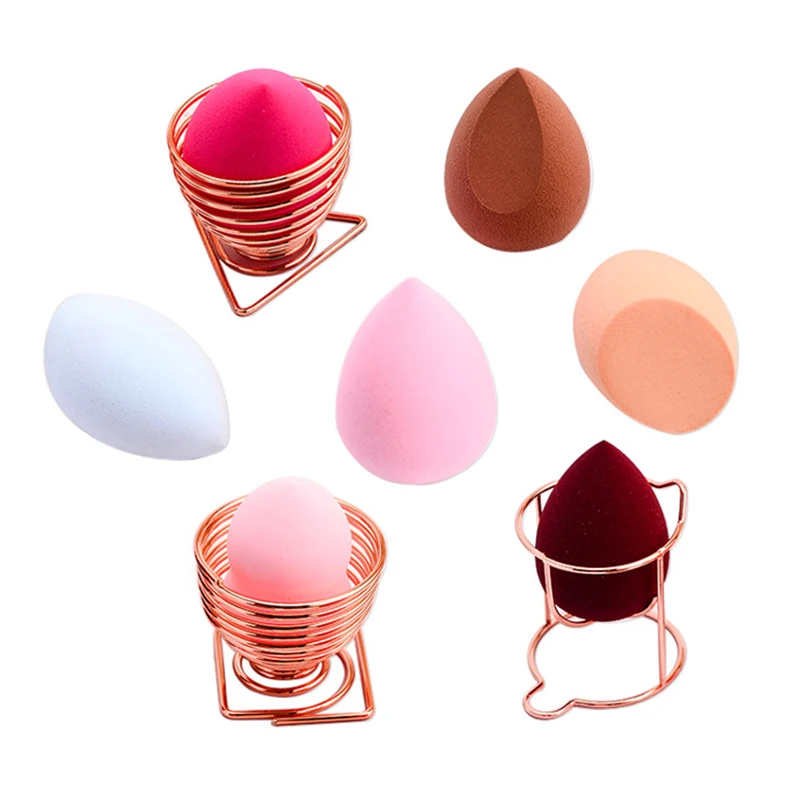 Custom Logo Makeup Sponge Colorful Beauty Sponge Blender Makeup Tools with Egg Box