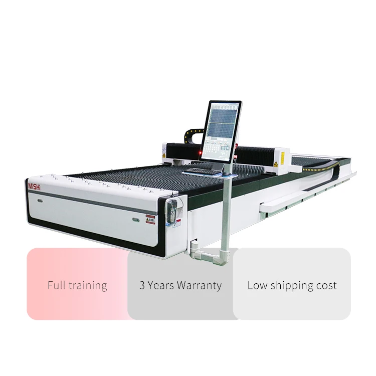 Factory Outlet 6015 model stainless steel metal laser cutter laser iron sheet cutting machine