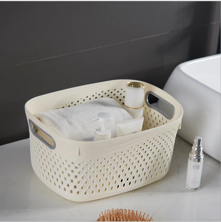 New hot sale hot sale plastic Material and home storage and decoration Use storage basket