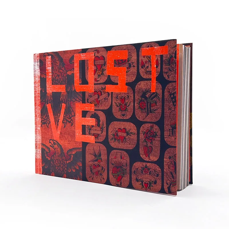 Factory Cheap Photo Custom Catalog tattoo PaperBack Hardcover hard cover  Book Printing