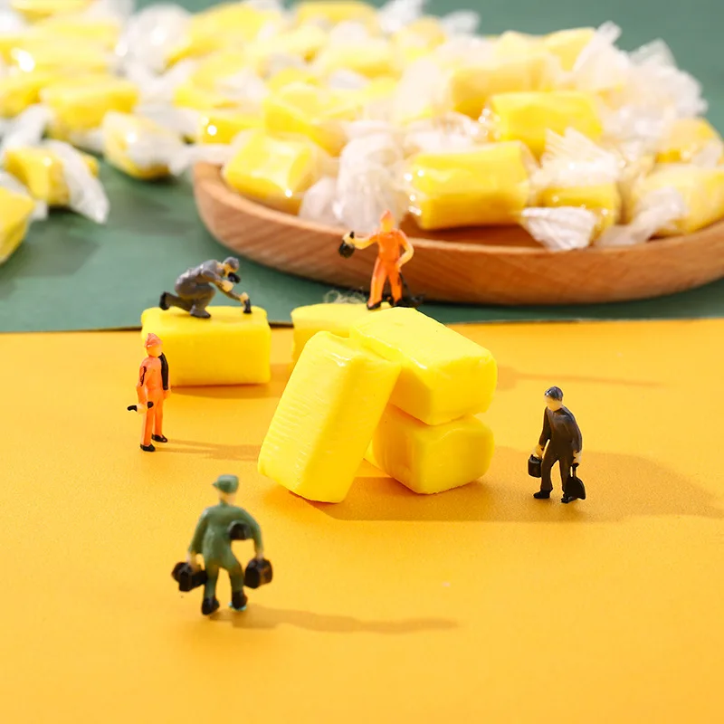 Wholesale bulk delicious fruit flavored candy sweet durian soft candy