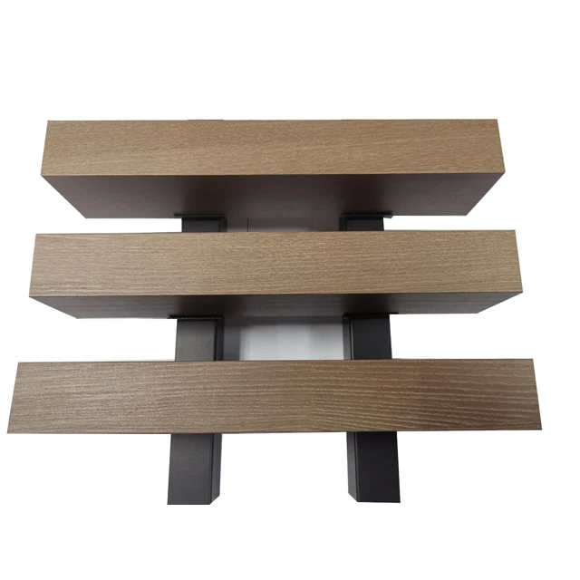 Wooden grain metal ceiling used to office and hotel