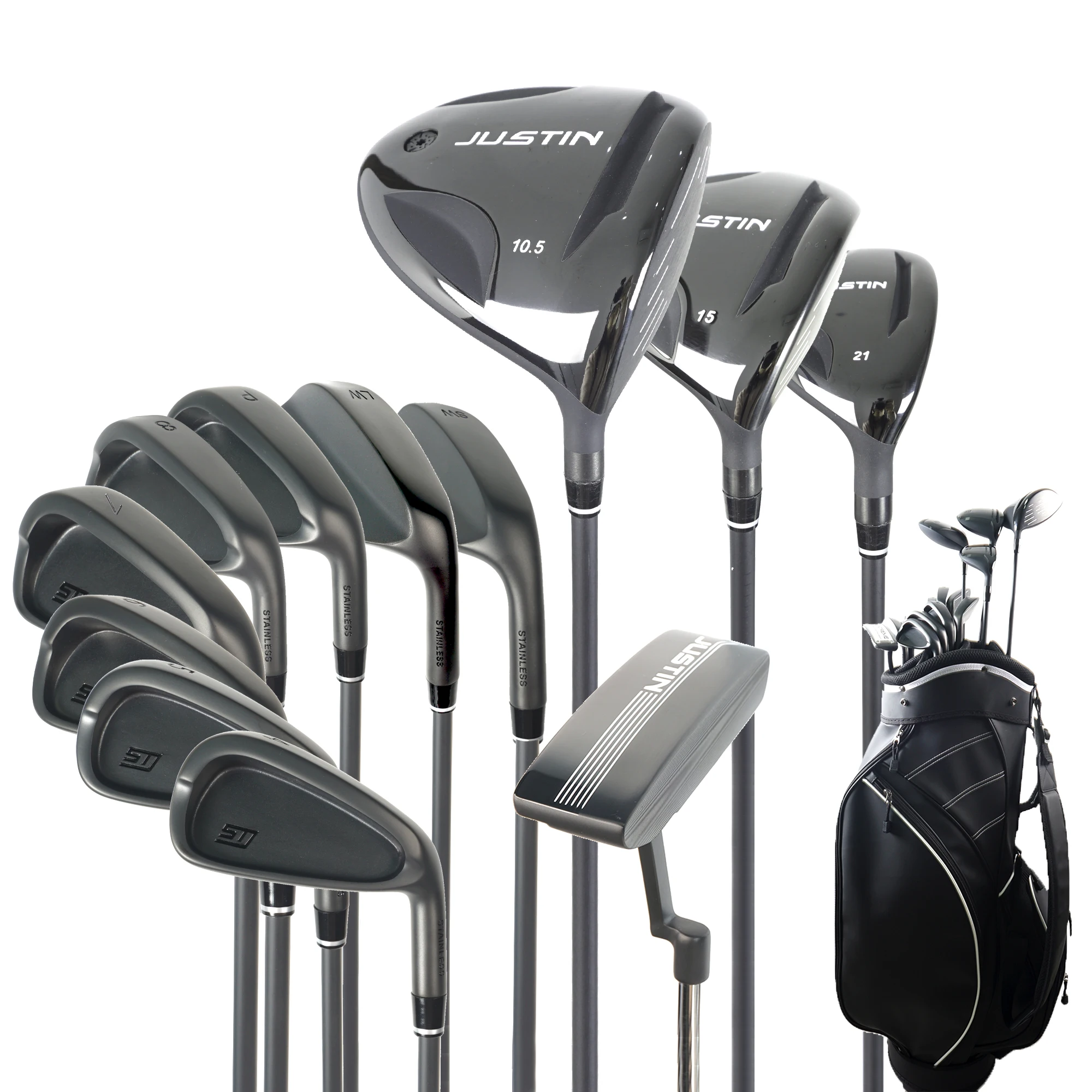 Wholesale Custom Golf Clubs Complete Set Forged Head Wood Ut Irons Wedges Putter Mens Full Golf Clubs Set