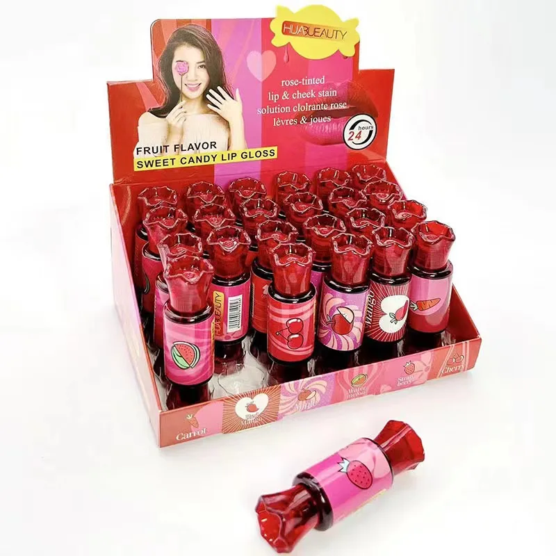 Wholesale of brand new candy lipstick multi-color waterproof lipstick non stick cup cosmetics