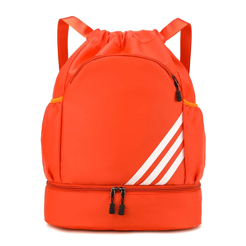 Sports Gym Backpack String Drawstring Basketball Gym Backpack Bags Water Resistant Custom Logo Drawstring Backpack