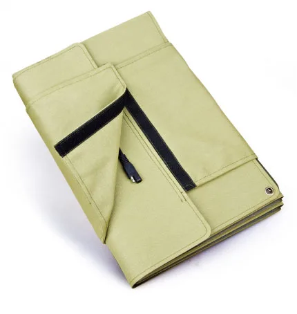 100% Bendable Flexible Portable Solar Panel Charger New Design With Fabric Overlap Long Life