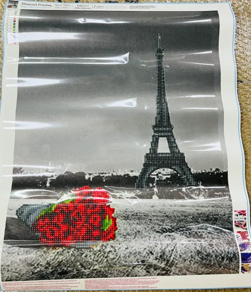 Hot selling custom design 5d diamond painting kit diamond art painting in stock,  Landscape