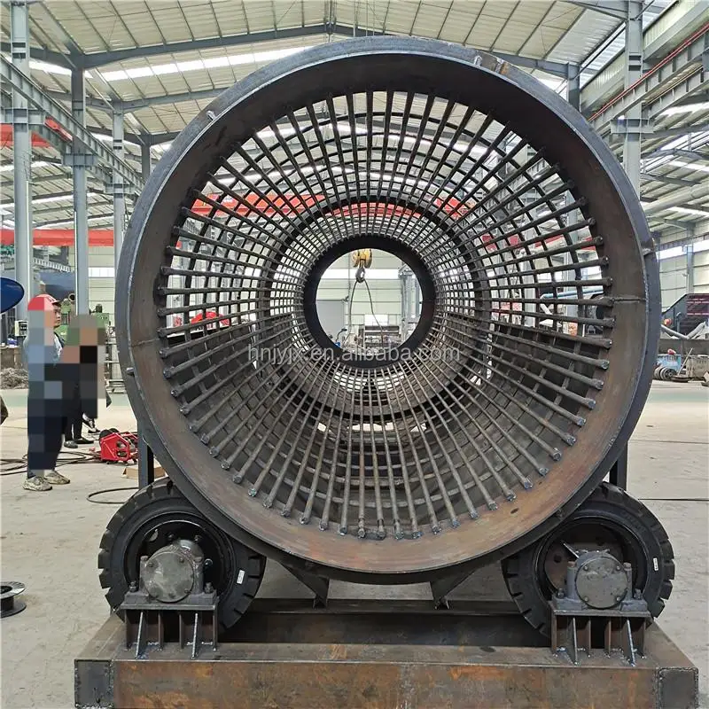 Manufacturer Sales Gts1530 Trommel Screener Stone Soil Aggregates Mining Drum Sand Screen Equipment For Sale