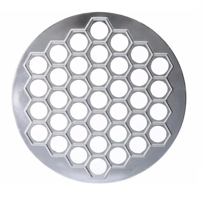 37 отверстий, сплав, круглые итальянские равиоли, формы для мини-Пельменей