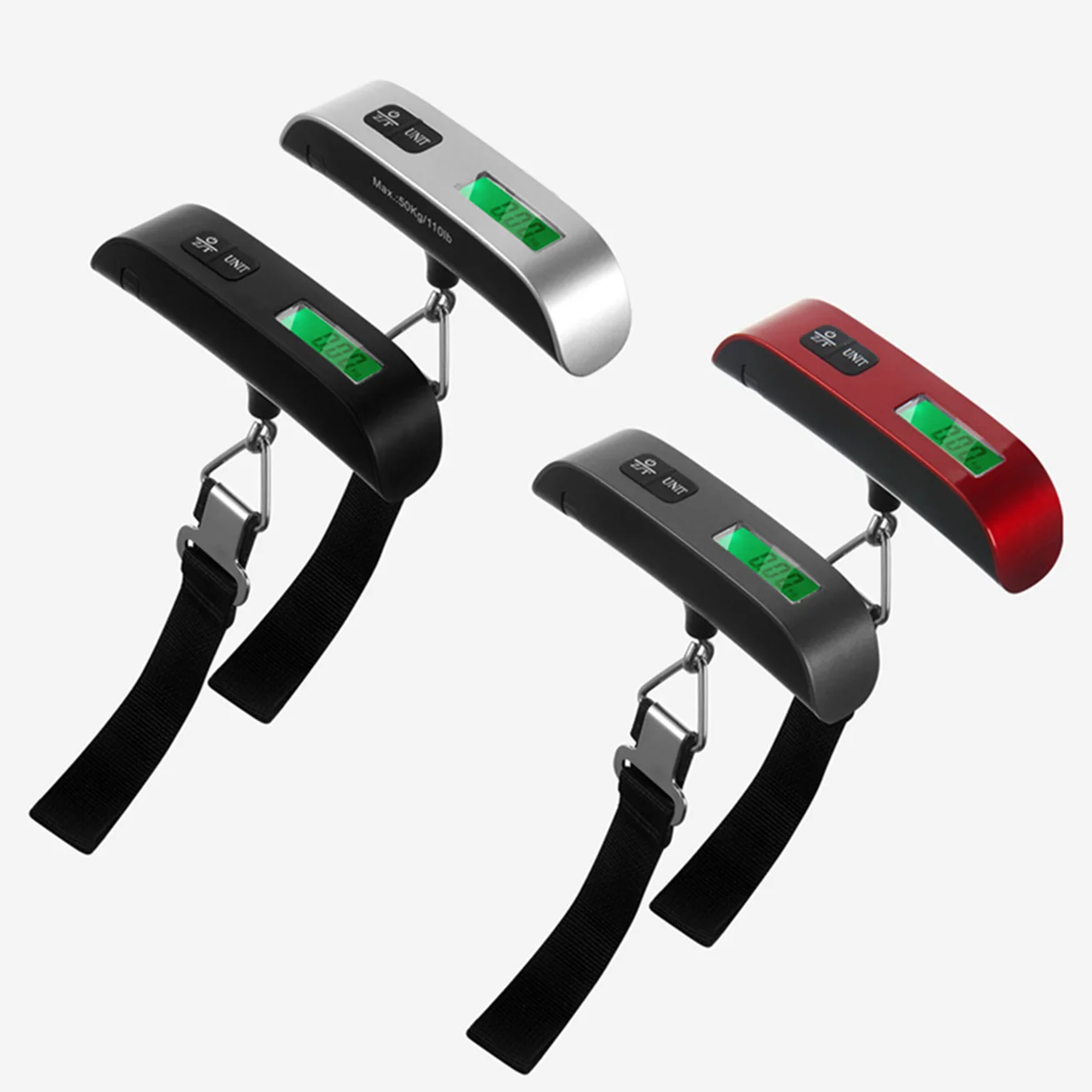 Wholesale Lcd Backlight Function Portable 50kg Digital Hanging Electronic Suitcase Weight Baggage Scale Travel Luggage Scale