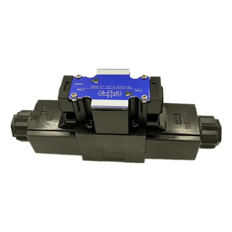 Клапан ZHENYUAN DSG 01 02 03 DSG-01 DSG-01-3C10-220V электромагнитный направленный клапан