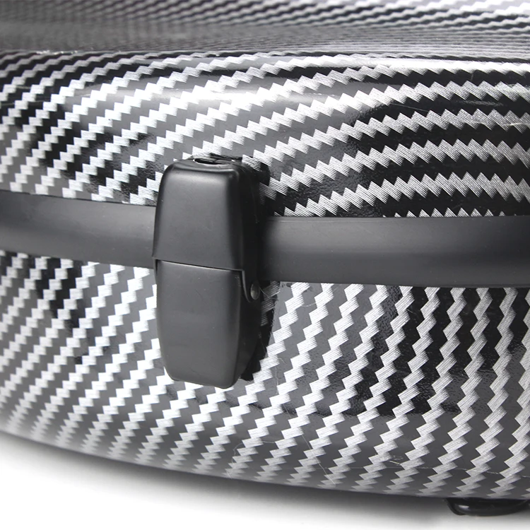 Factory Manufacture Various 4/4 Leather Handle Strong Straps Export 100% Hard Violin Case for Violin