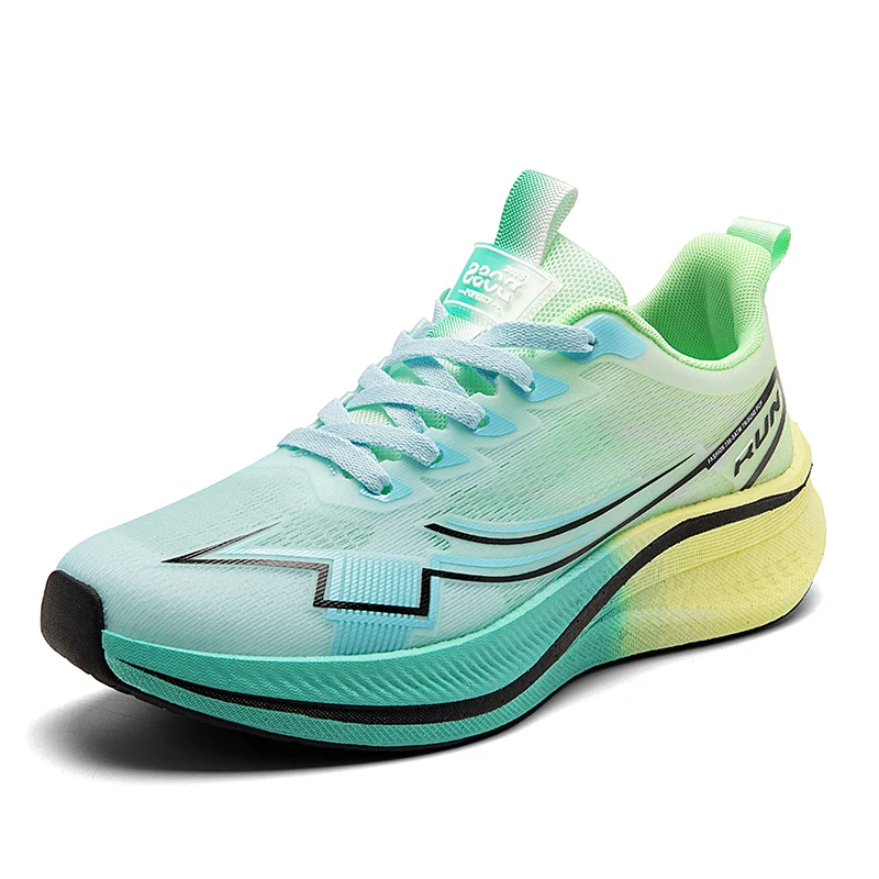 2024 New Brand Logo Customize Men Fashion Casual Sports Sneakers Height Increasing Mesh Breathable Jogging Running Shoes for Man