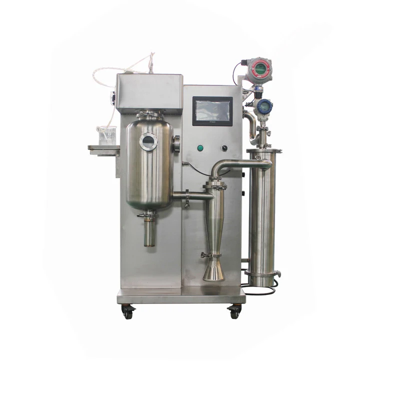 spray dryer for sample with organic solvent