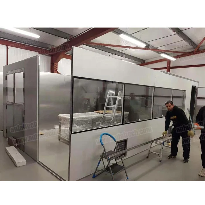Modular stainless steel 304 sandwich panel clean room