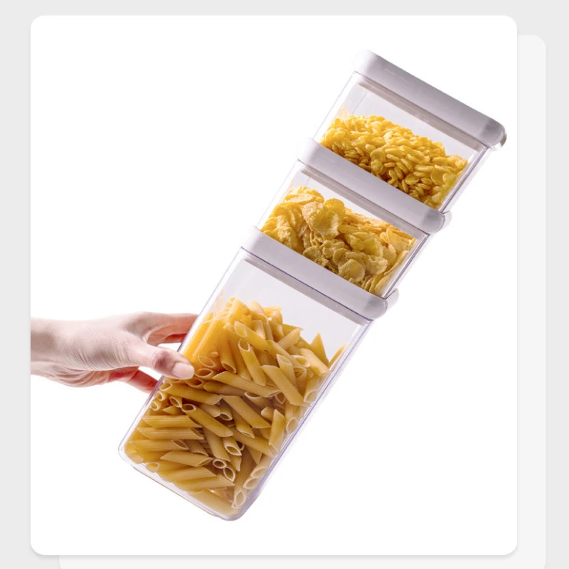 BPA Free Dry Food Canisters for Kitchen Pantry Organization and Storage