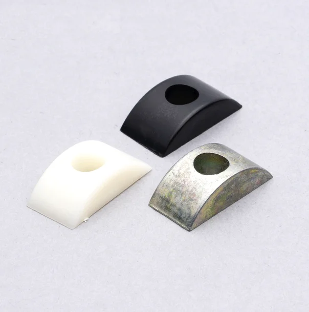 m6m8m10 plastic furniture connector insert hardware half moon Shape round nut Half  Nuts