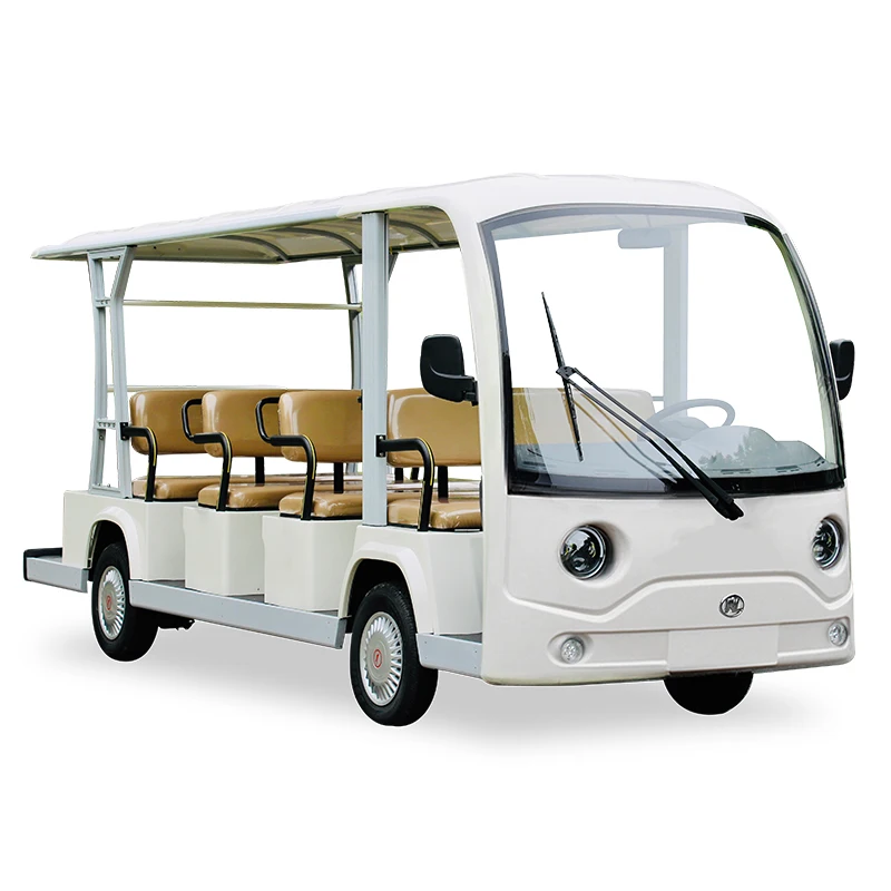tourist sightseeing bus 11 passenger with high configuration 7.5kw