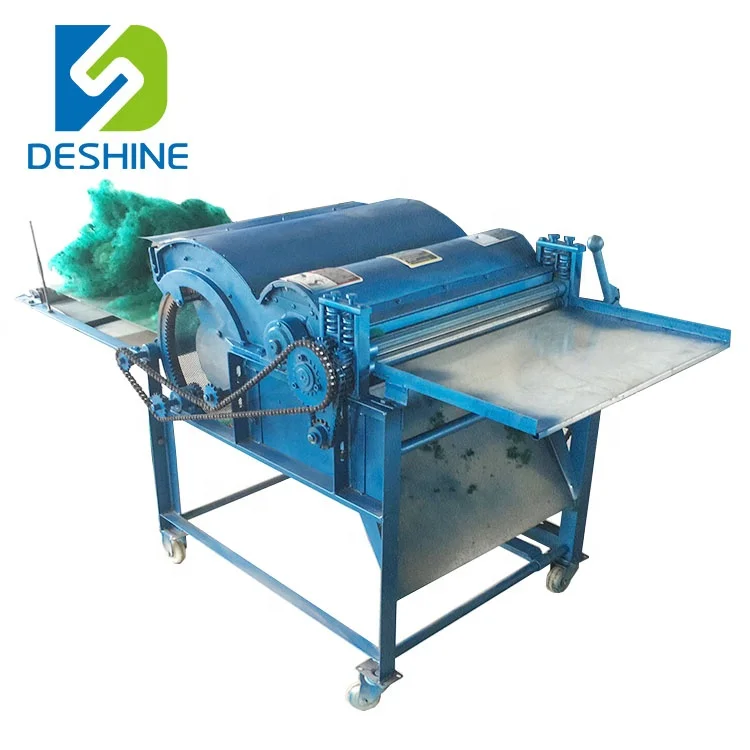 Машина для переработки отходов хлопчатобумажной пряжи, машина для кардинга шерстяного волокна