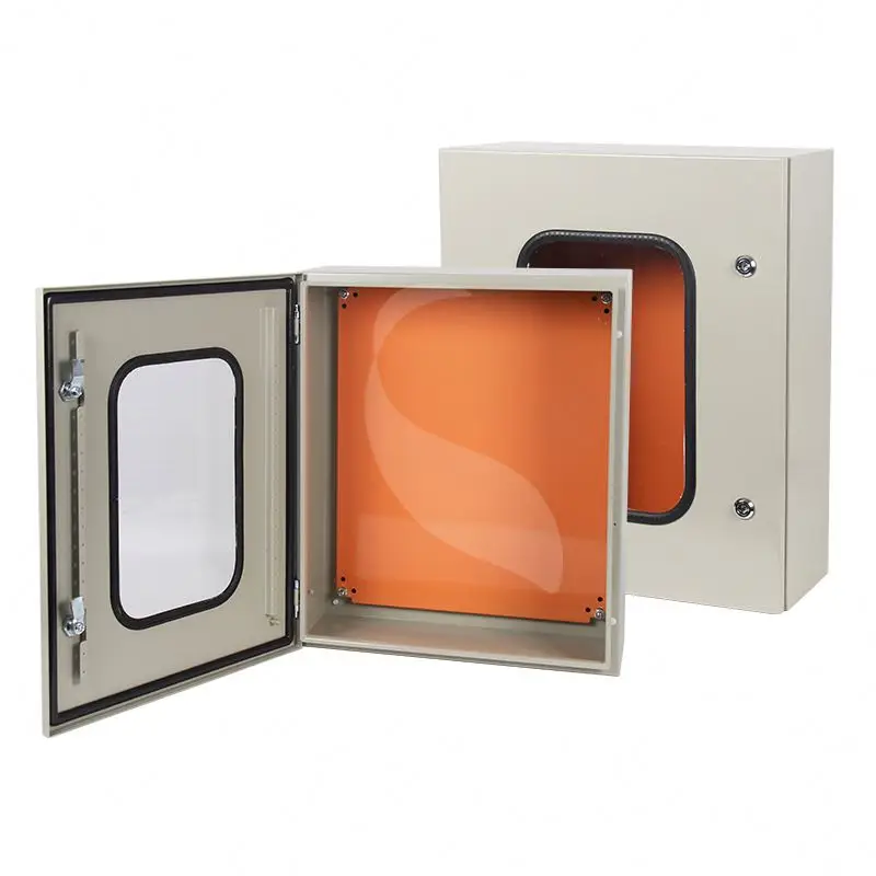 400*300*150NEMA 4/4X IP65 wall mounting metal box as electronic  enclosure and box speaker switch box for outdoor and indoor USE