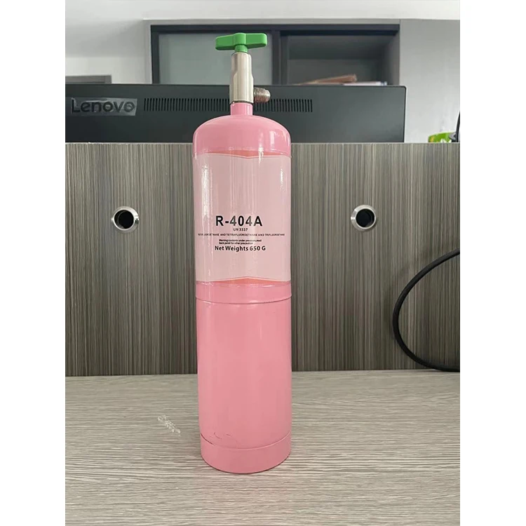 High Quality 99.9% Purity Refrigerant Gas R404a For Air Conditioner Required Refrigeration Places