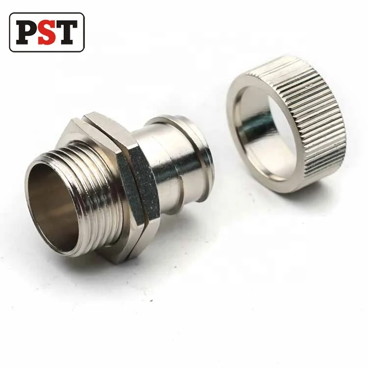 Flexible Conduit Brass with Nickel Plated Male Adaptors