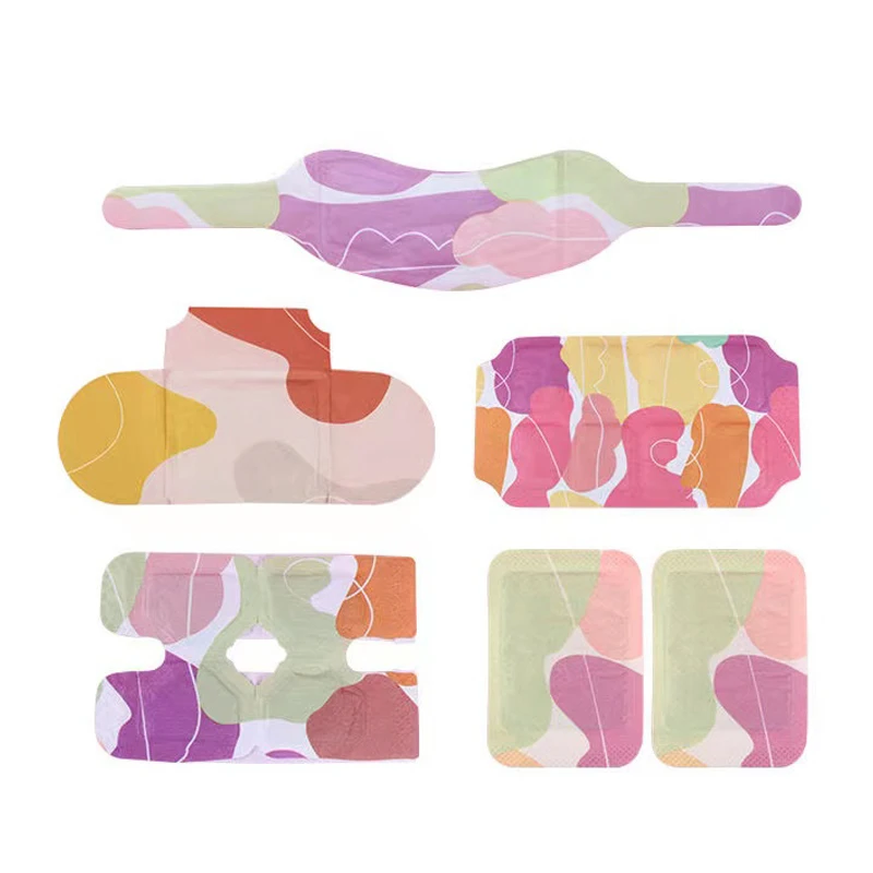 OEM disposable Neck Waist Abdominal Knee Heating Pad Heat Pack Winter Keep Toe Steam Foot Warm air activated Warmer Patch