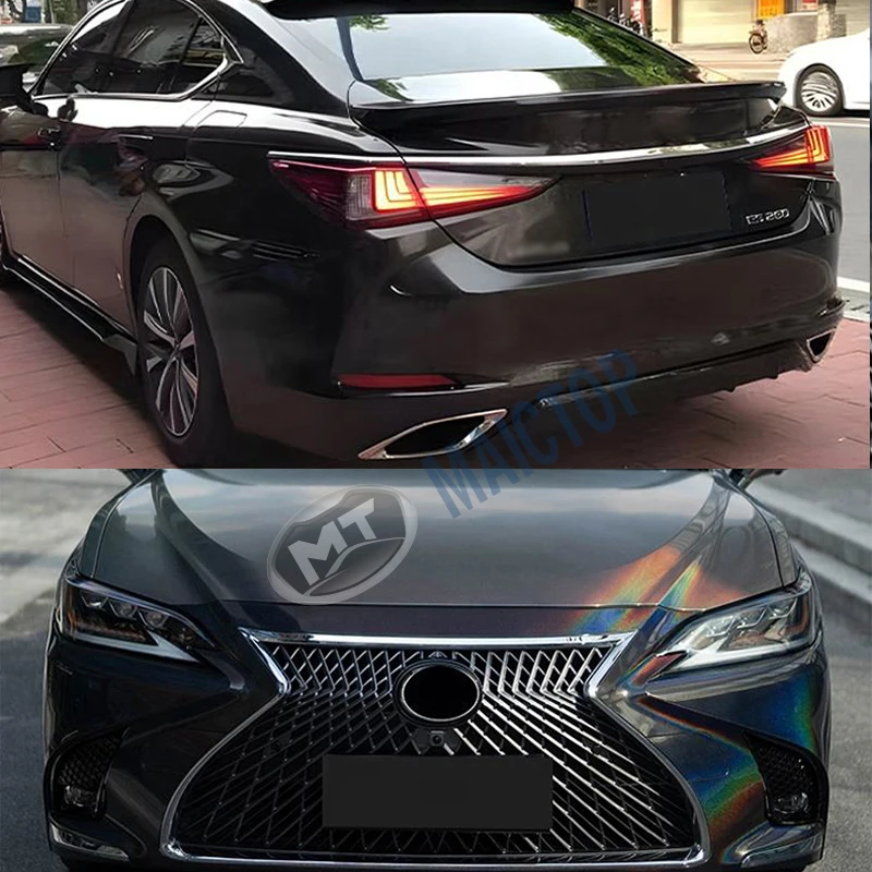 Maictop car accessories facelift upgrade to LS style bumper body kit for lexus es 200 300 series es350 es250 2018-2021