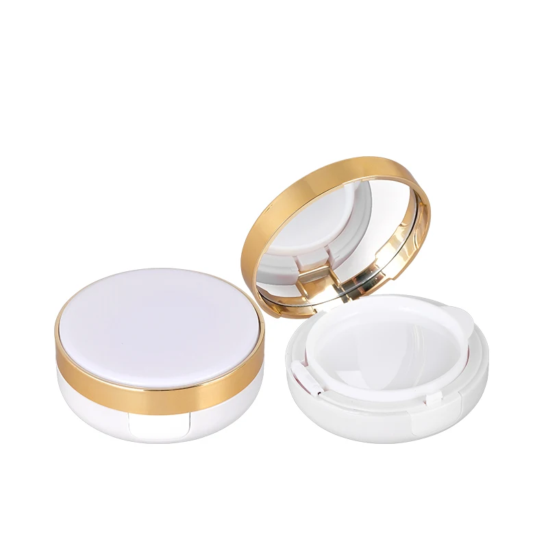 Ready to ship 15g fabric cover Empty Liquid Foundation Case Make-up BB Cream Air Cushion Box with puff and sponge