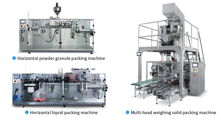 Automatic Plastic Stand-up Pouch  Grains Beans Lentils Packaging and Labeling Machine