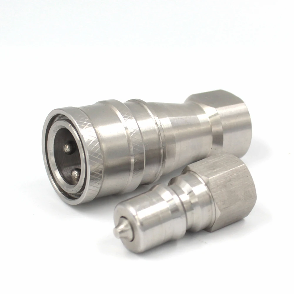  KZF 1/2 дюймовая NPT/BSP резьба Женская/Мужская гидравлическая БЫСТРОРАЗЪЕМНАЯ