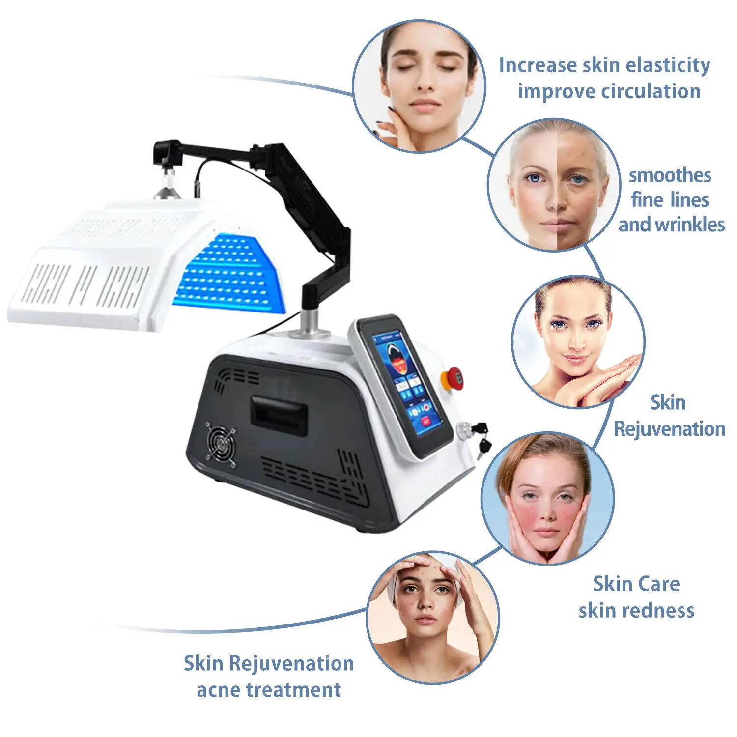 pdt led light therapy machine tl 3000 pdt led light therapy machine acne treatment jetpeel machine with pdt