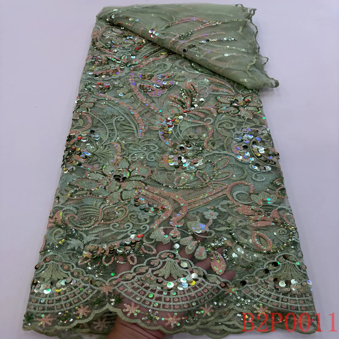 mesh indian george bridal competitive price lace fabric embroidery with sequins water soluble fabric lace
