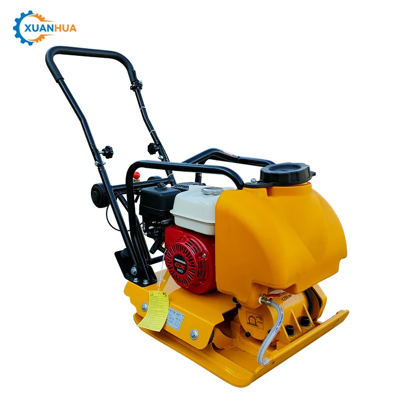 80kg rubber hand operated sand earth rammer forward and reverse wacker plate compactor from china