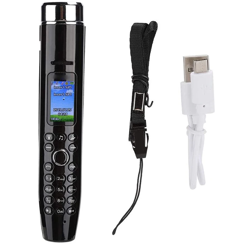 Мини-чехол для телефона в стиле пера дисплей на органических светодиодах мини мобильный телефон андроид мини-сотовый телефон