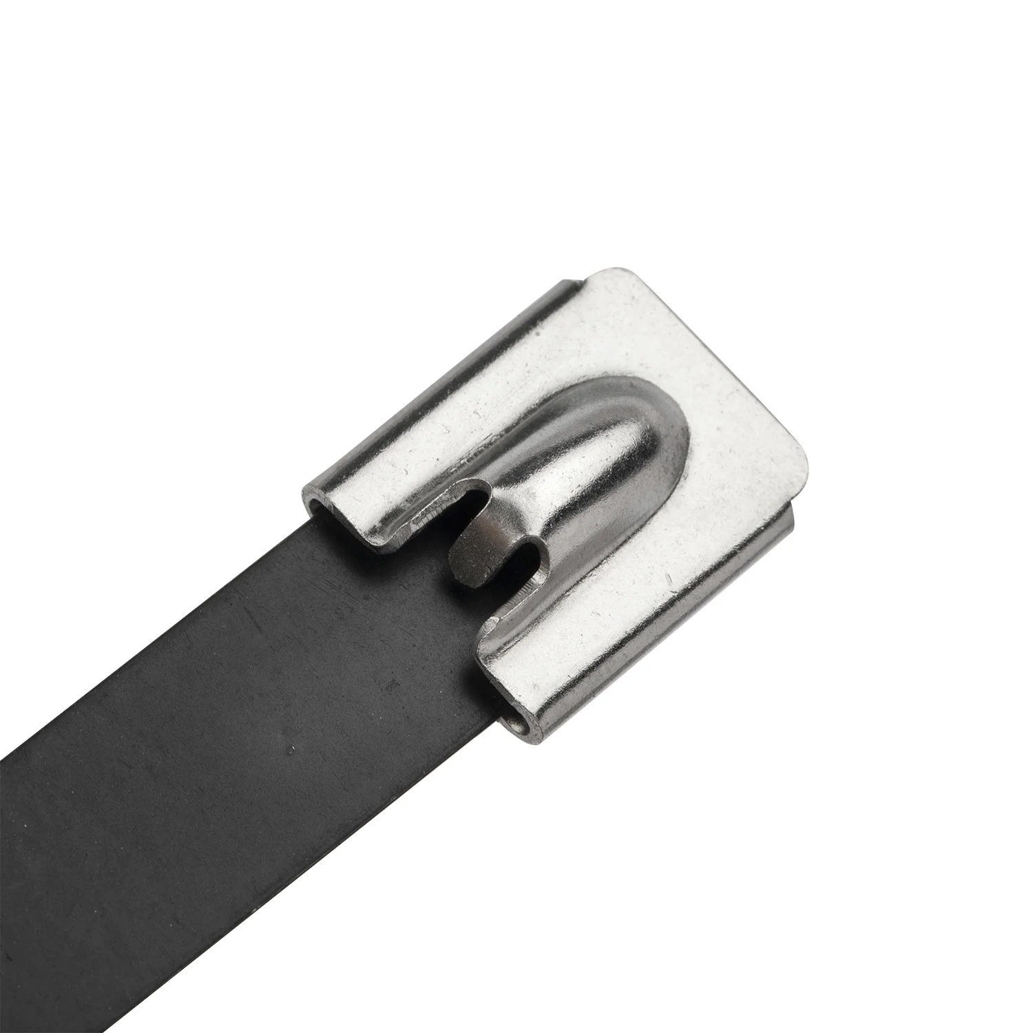 self-lockingpc cable double self-locking nylon  cable twist tie
