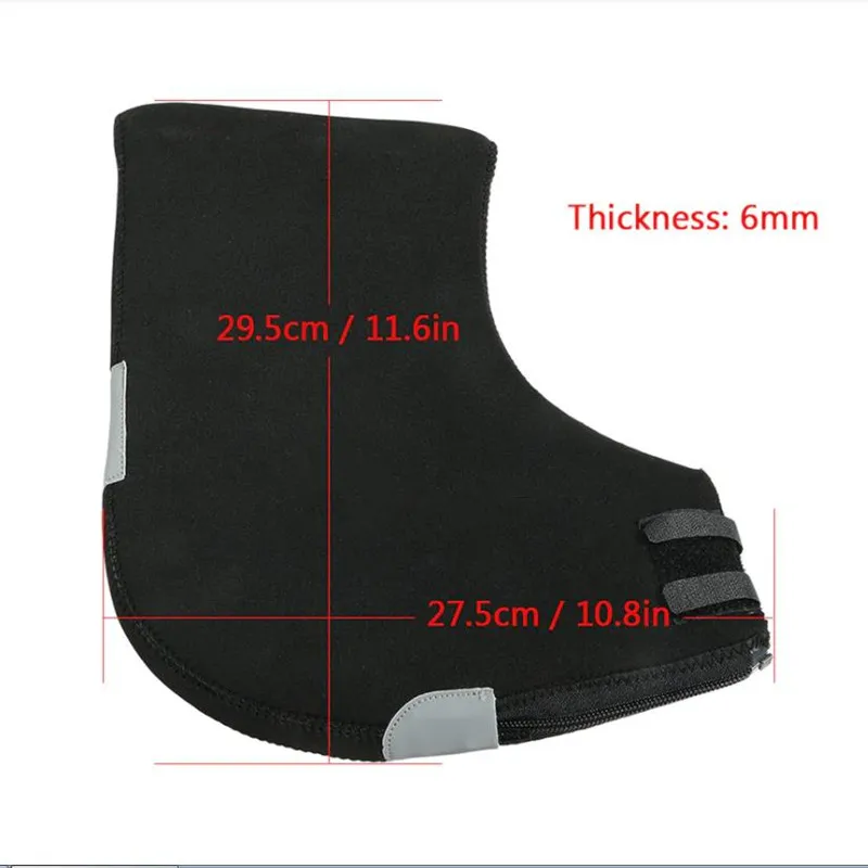 Зимние велосипедные водонепроницаемые теплые неопреновые Заглушки для руля велосипеда