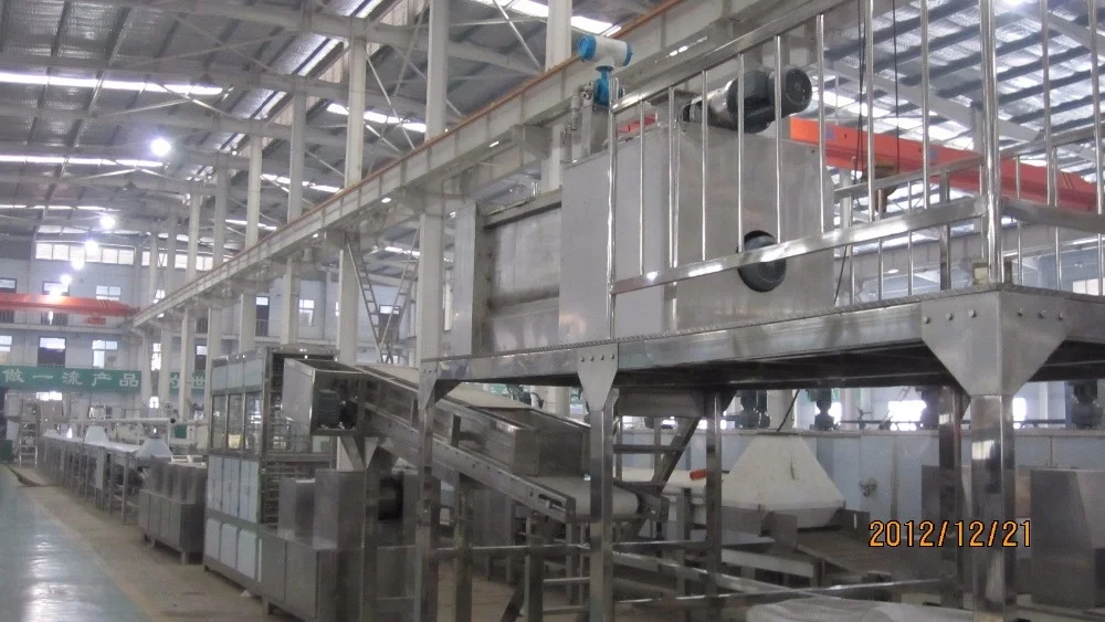 
BFP-200 Automatic Fried Noodle Equipment Production Line/High Quality Noodle Facility/Instant Noodle Machine Best Price 