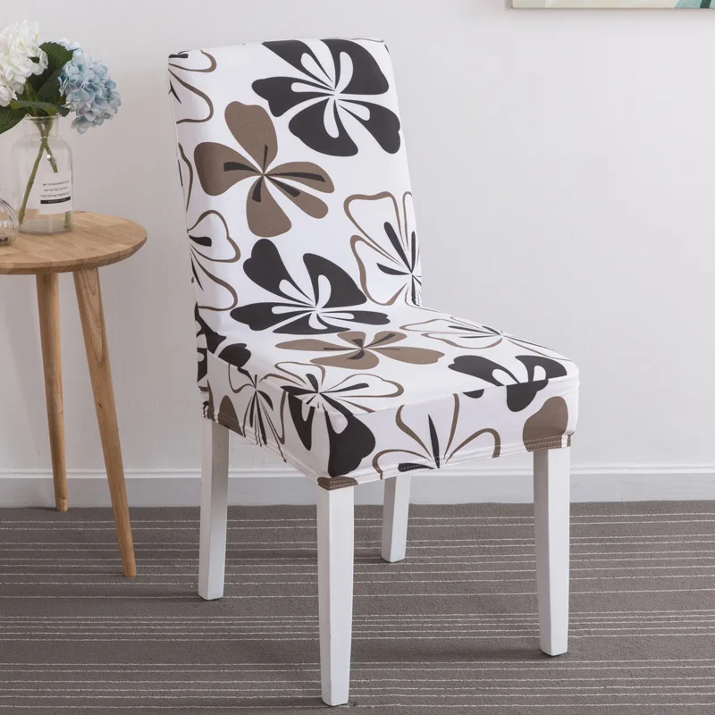  Hot Sale Plastic Stretch Dining Table Chair Covers Composite Antiskid