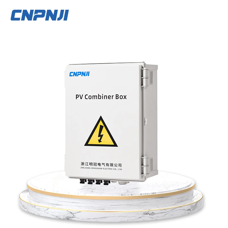 Солнечная Система DC PV Combiner Box 4 струны вход 1 выход IP65 Ccombiner коробка с SPD и предохранителем 500V