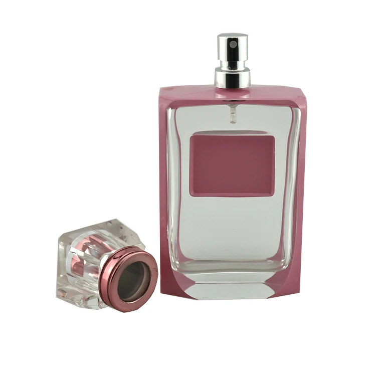 
Empty crimp neck 100 ml glass perfume bottle spray bottle 100ml luxury bottle perfume 