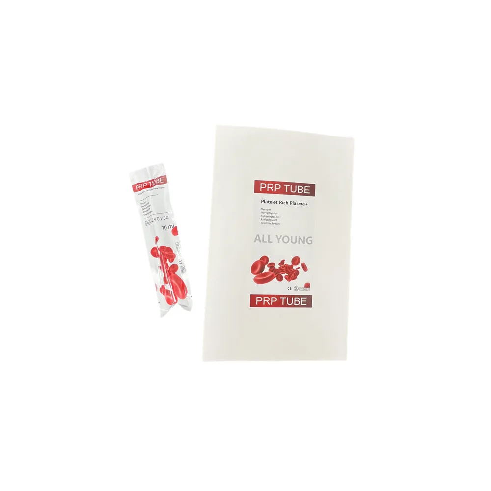 10ml PRP tube 20PCS sodium citrate gel for beauty h good price ce 8*15 ml tube  Plasma PRP PRF TUBE Centrifuge Machine